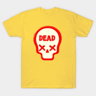 Dead Skull Red T-Shirt